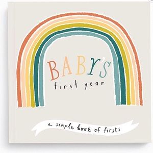 Lucy Darling Little Rainbow Baby Memory Book - First Year Journal Album